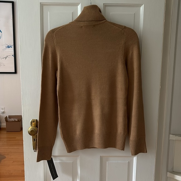 French Connection Camel Turtleneck Sweater - Picture 2 of 4